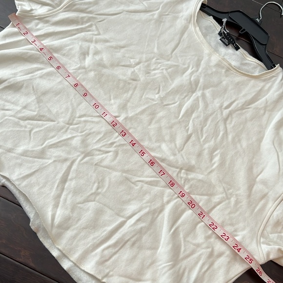 Sanctuary oversized cropped sweatshirt M NWT - Picture 7 of 11